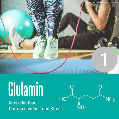 Glutamin: Muskelaufbau, Darmgesundheit und Stress – Teil 1